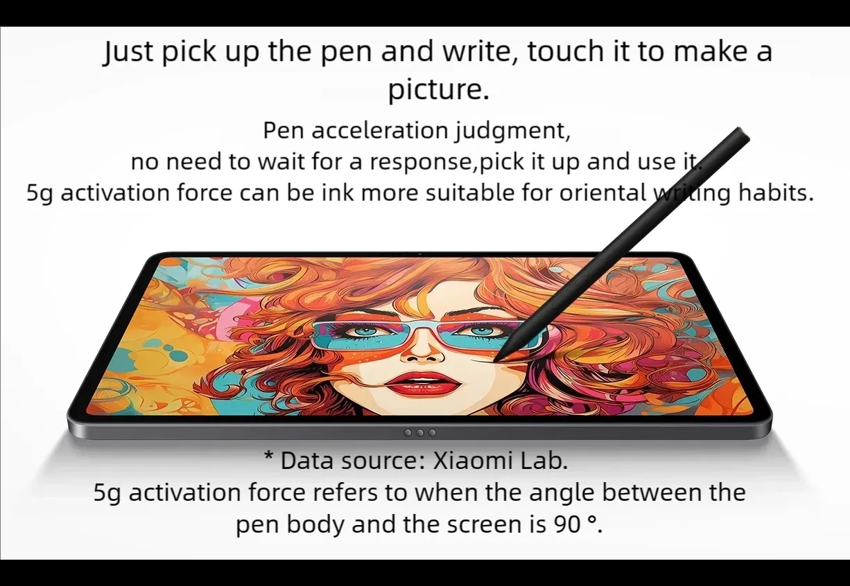 For Xiaomi Focus Stylus Pen For Xiaomi Mi Pad 6 Max 14 Draw Writing Screenshot Tablet Screen Touch Smart Pen Focus operate