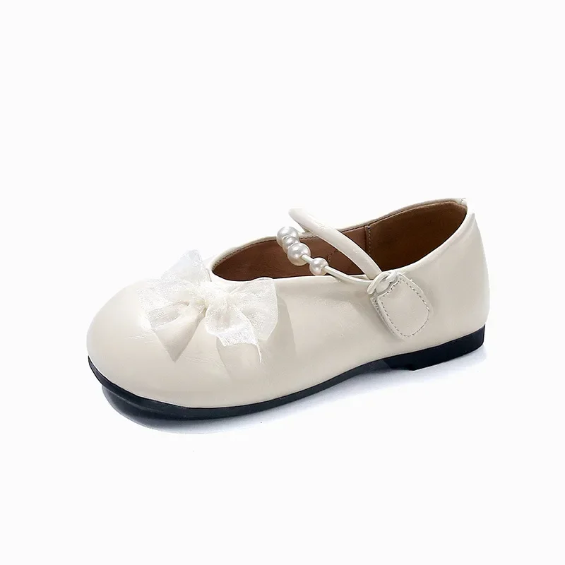 Girls Leather Shoes Spring Fashion