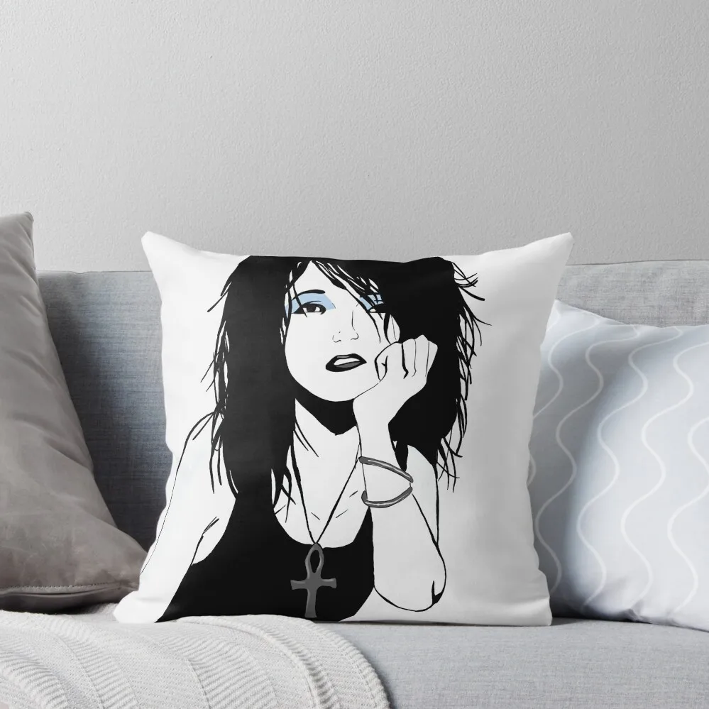 

Death The Sandman Vertigo comics Throw Pillow Rectangular Cushion Cover pillows decor home Cushions For Sofa