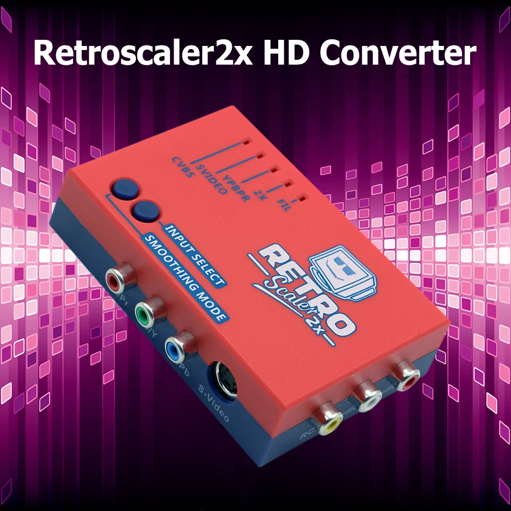 ο RetroScaler2x A/V to HDMI-ȣȯ ȯ  -Ʈ  ܼ  , PS2 / N64 / NES / Dreamcast / Saturn
