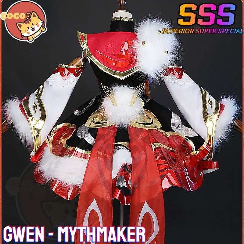 Cocos-sss Game Lol Mythmaker Gwen Cosplay Costume Lol The Hallowed