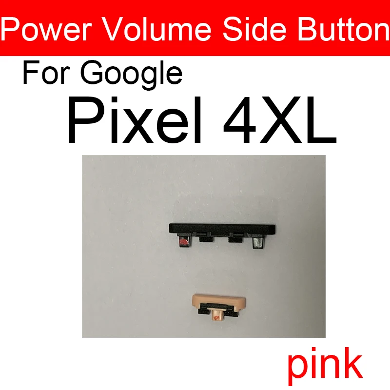 Power & Volume Side Button For Google Pixel 4 4A 4XL XL