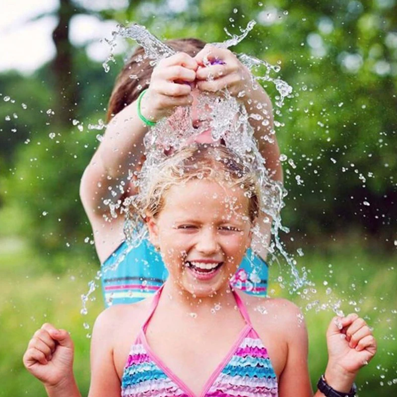 111pcs Water Bombs Balloon Amazing Filling Magic Balloon Children Water War Game Supplies Kids Summer Outdoor Beach Toy Party 2