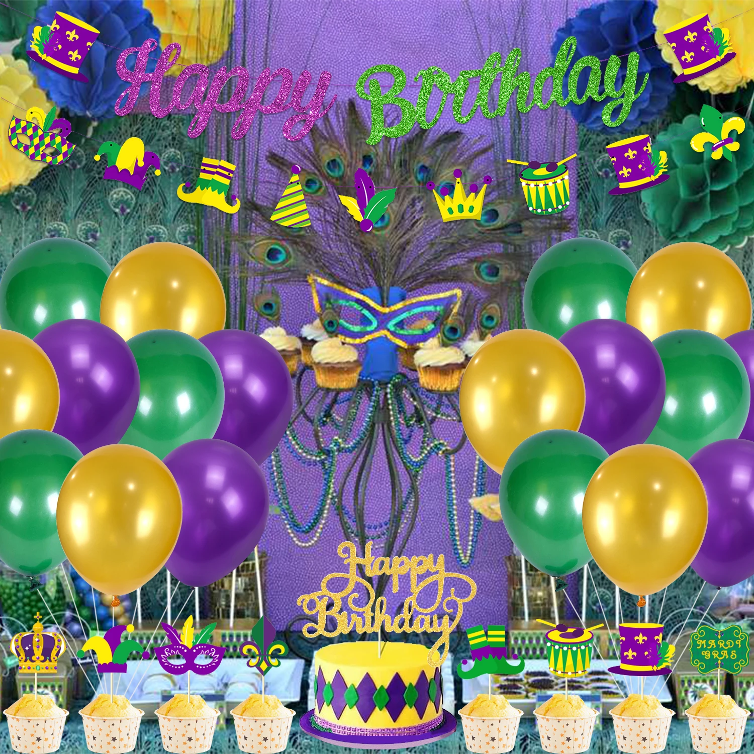 Mardi Gras Party Decorations
