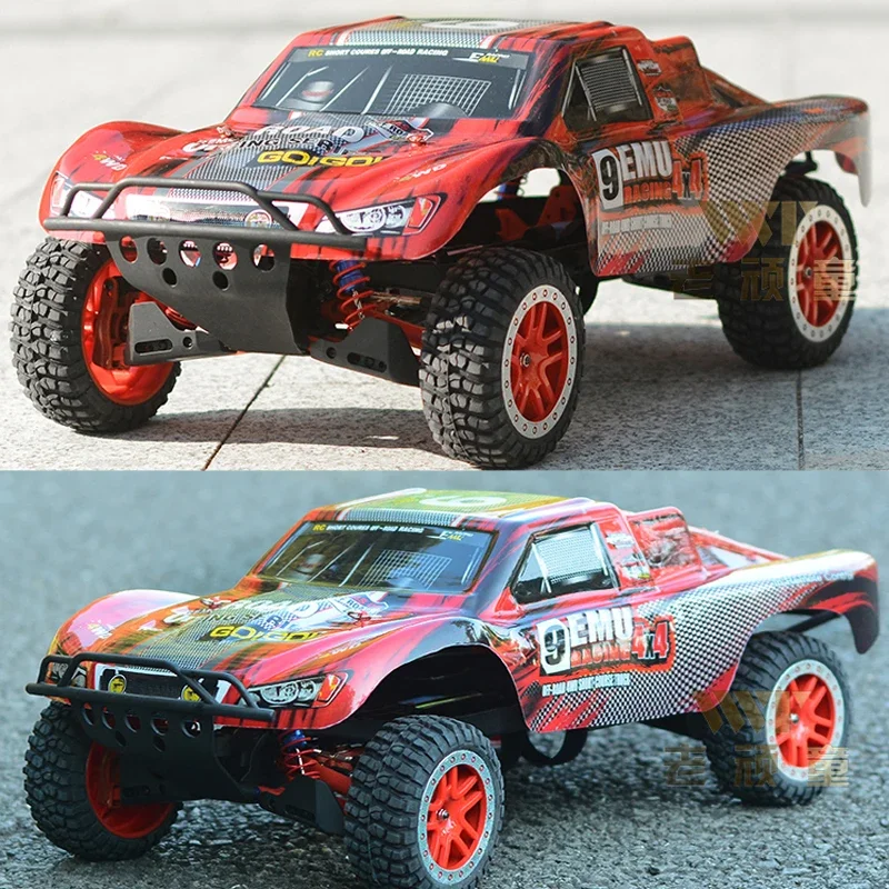 New 727 Short Truck RC Car 1/10 Professional Four-wheel Drive Racing RC Drift Car High-speed Climbing Off-road Adult Toy Model 4