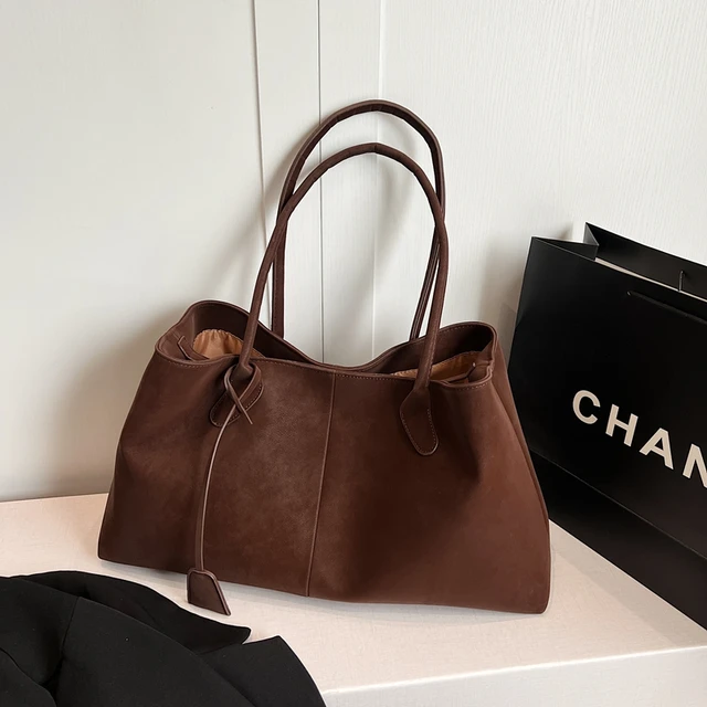 Sac à main polyvalent en faux daim pour femme, sac à main de grande capacité, sac initié, haute qualité, produit tendance, savoir, solide, 2025 1