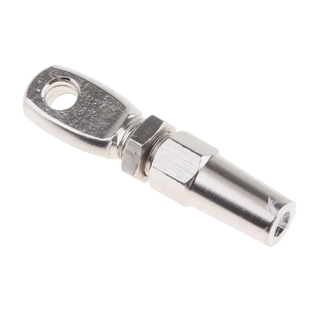 

316 Stainless Steel Swageless Eye Terminal for 3mm Wire Rope, Marine Grade