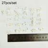 27PCS Model Railway Train People Figures HO OO Gauge 20mm For Diorama Railway Train Scene Layout Kit 5