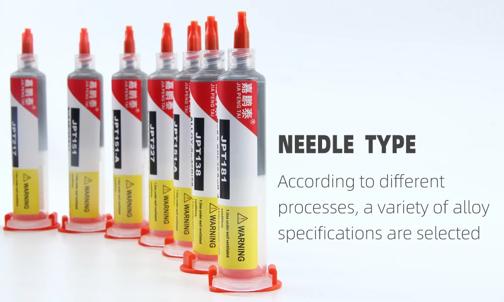 Syringe Flux For Soldering SMD For BGA IC PCB Needle Tube Tin Solder Paste Welding PasteMelting point 183℃ soldering arc welding electrode