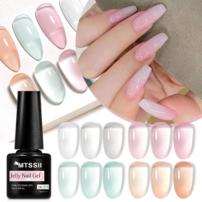 Mtssii Jelly Gel Nail Polish Set Image 5