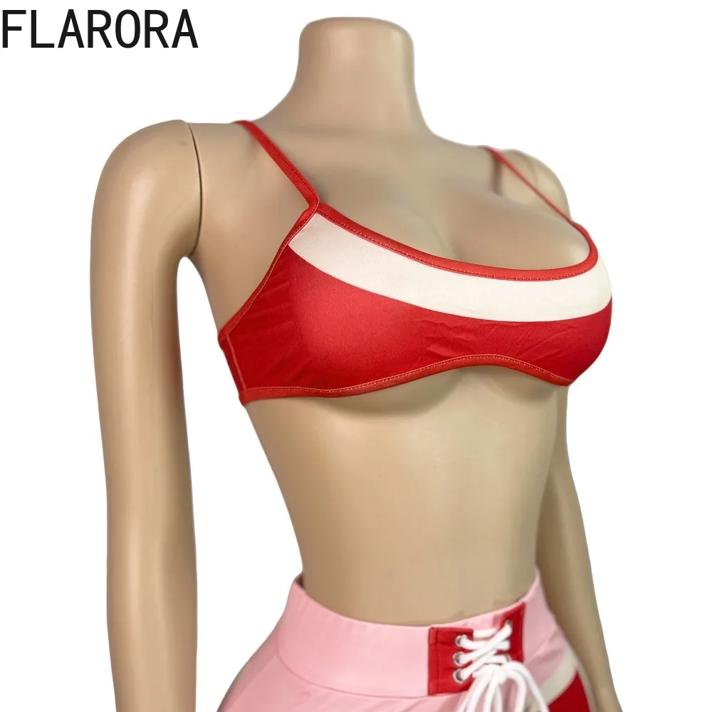 Flarora Patchwork 3‑Piece Autumn Street Tracksuit - Image 5