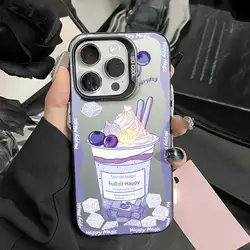 Silver IMD Decorative Phone Case for Realme 12Plus 5G (BK - CYK0867)
