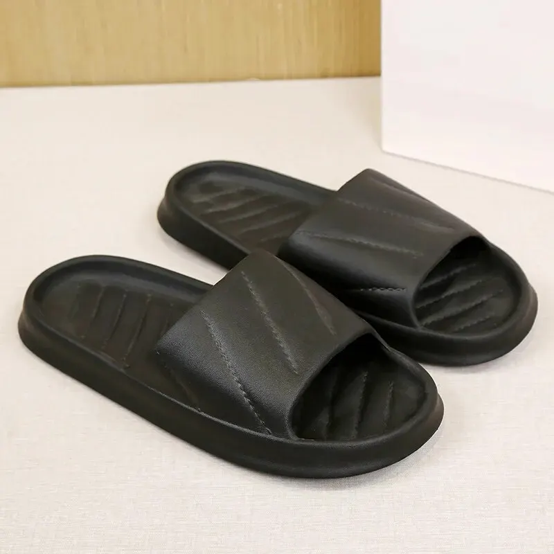 Women Slippers Sandals Lightweight Summer Indoor Non-slip EVA Soft Sole Couple Home Slides Leisure Shower Shoes
