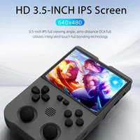 Ampown XU10 Handheld Game Console 3.5" IPS Screen 3000mAh Battery Linux System Built-in Retro Games Portable Video Game Console 3