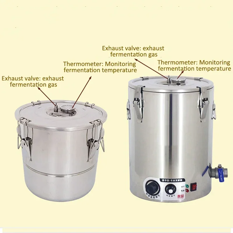 Household Brewer Steaming Equipment Intelligent Automatic Shochu Wine Distillation 304 Stainless Steel 6
