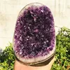 Natural Crystal Cluster Amethyst Stone Geode Raw Quartz Minerals Real Uruguay Home Decoration Spiritual Chakra Reiki 1