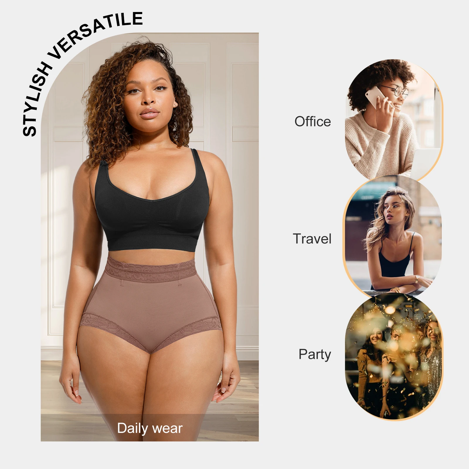 BBL Stretch Shorts Women Shaper Lift Tummy Control Shorts Butt Lifter Panties Shapewear Shorts Bodyshaper Fajas Slimming Girdle
