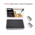 100pcs black set