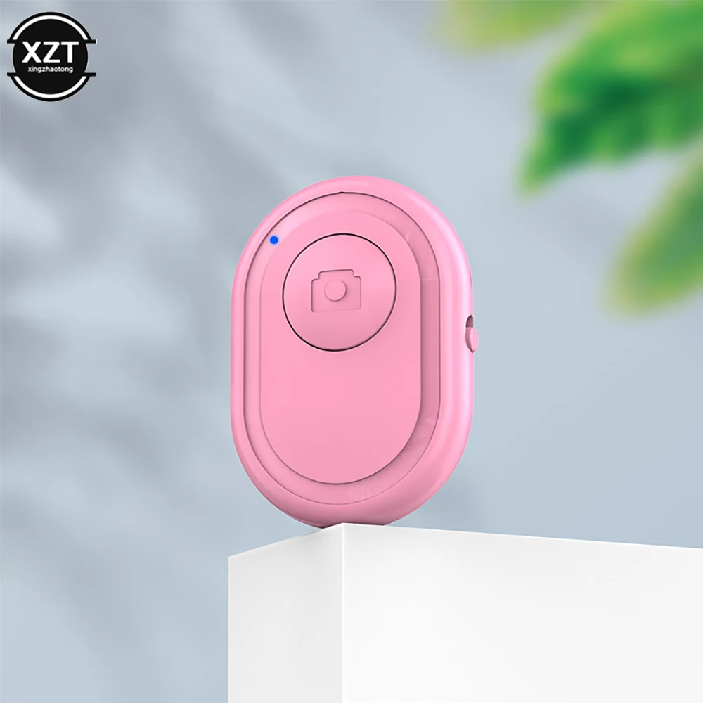 Mini Bluetooth-compatible Remote Control Button Wireless Controller Self-timer Trigger Release Selfie For Smartphones Camera camera remote shutter button camera remote shutter release