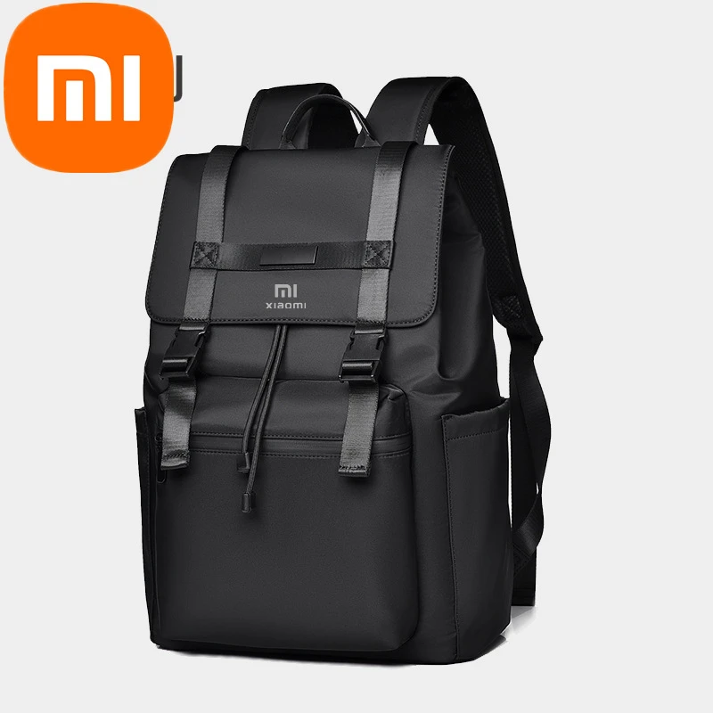 

Xiaomi Backpack Mortise Lock Business Computer Backpack Solid Color Waterproof Rucksack Middle School Student Schoolbag