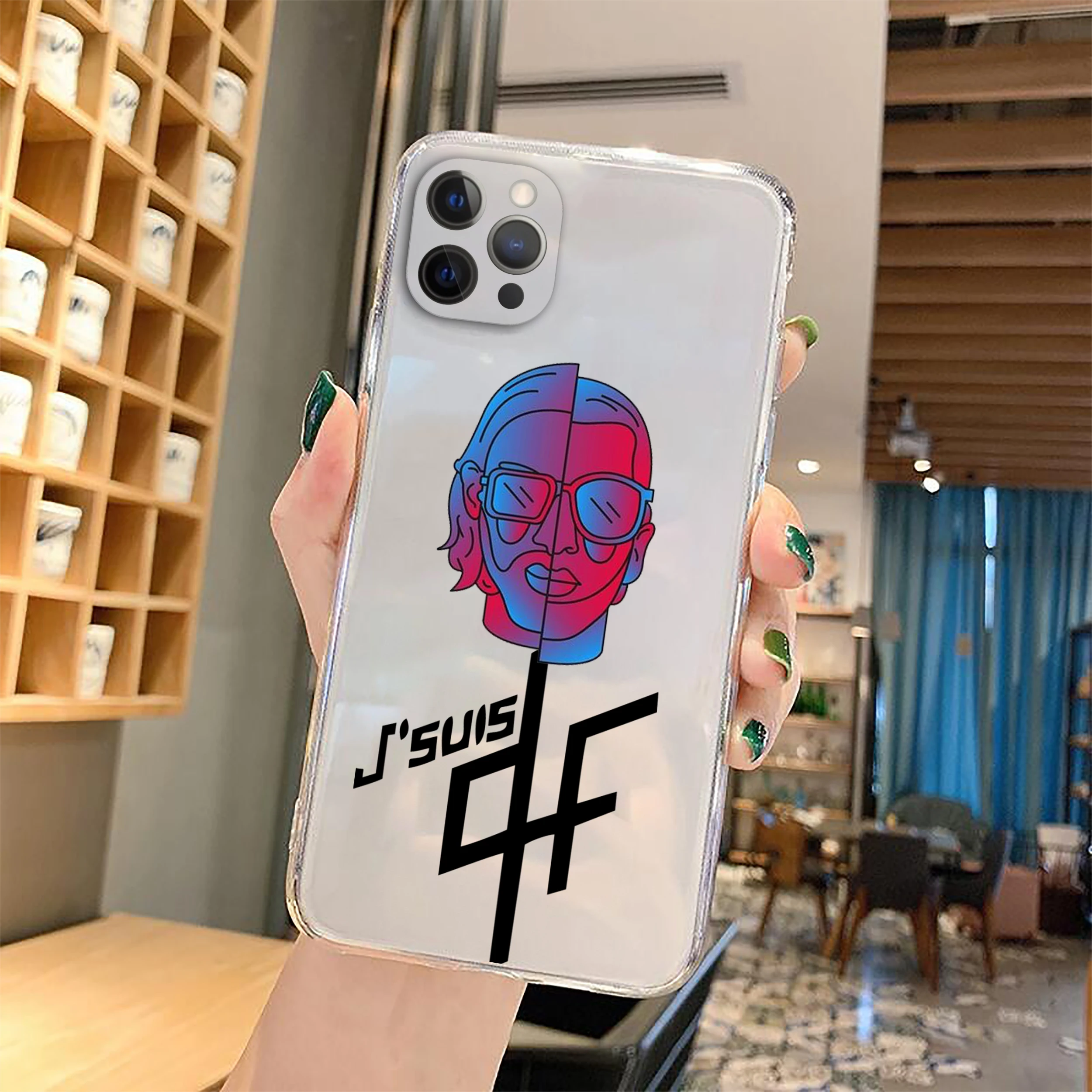 Sleek PNL QLF Rapper Singer Silicone Phone Case