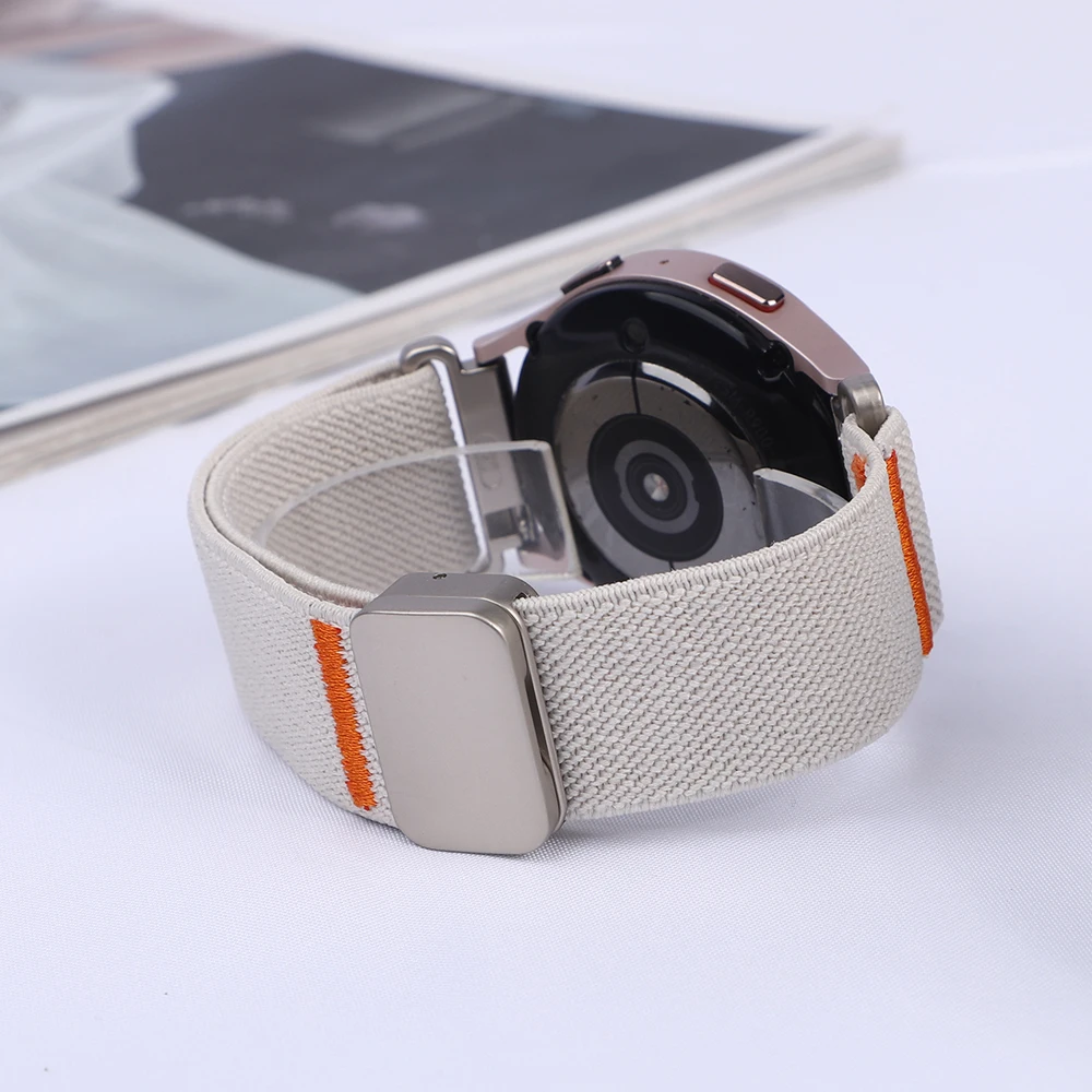 Magnetic Nylon Smartwatch Strap - Available in 20mm and 22mm Sizes