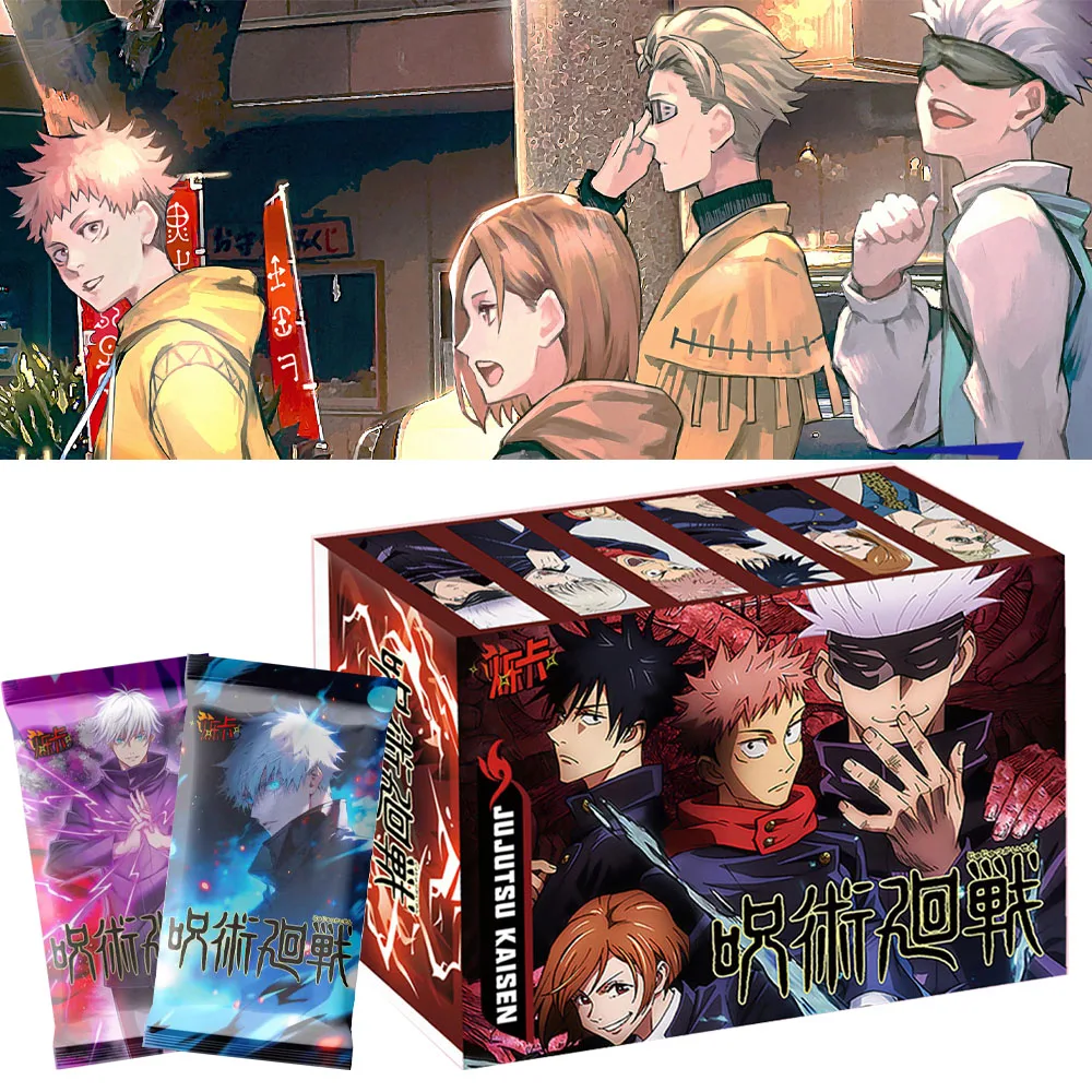 

Wholesale SHUOKA Jujutsu Kaisen Cards Rare SMR XXR SNR Card TCG CCG Game Collectibles Battle Card Kids Toy Gift