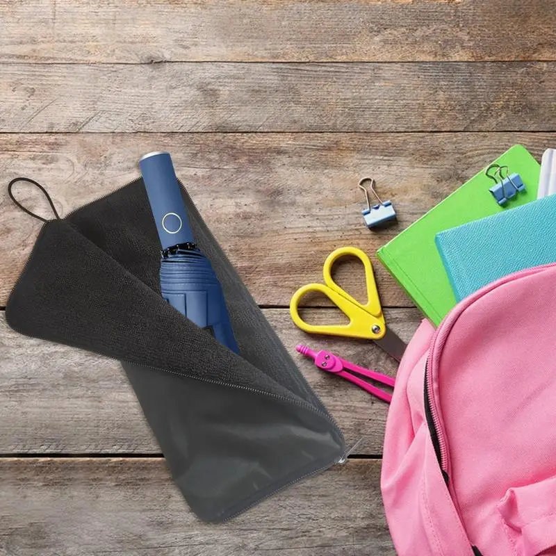 Small Fresh Pattern Umbrella Storage Bag Clutch Type Absorbent Folding Umbrella Bag Go Out Portable Waterproof Storage
