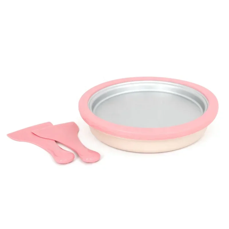 Instant Ice Cream Maker Yogurt Sorbet Gelato Ice Roll DIY Maker Pan For Kids
