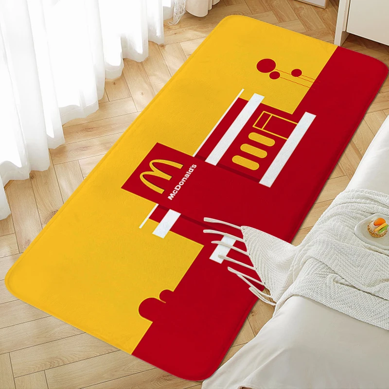 

Custom Bathroom Rug A-Mcdonalas Kitchen Treadmill Rugs Hallway Entrance Door Mat Veranda Floor Mat Useful Things for Home