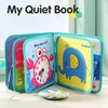Montessori Felt Book Baby Busy Board Toys Early Educational Sensory Activity Book Preschool Learning Toy for Children 1 2 3 Year 3