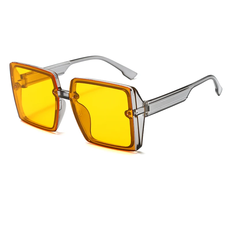 New Children Sunglasses Fashion Colorful Kid Sun Glasses Boy Girl Unisex Vintage square Goggle UV400 Gafas de sol