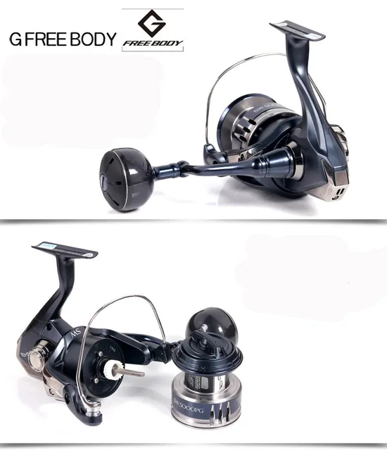 100% Original SHIMANO SARAGOSA SW Model 5000 6000 8000 Gear Ratio 10BB Reel  Spinning Fishing Reels - AliExpress