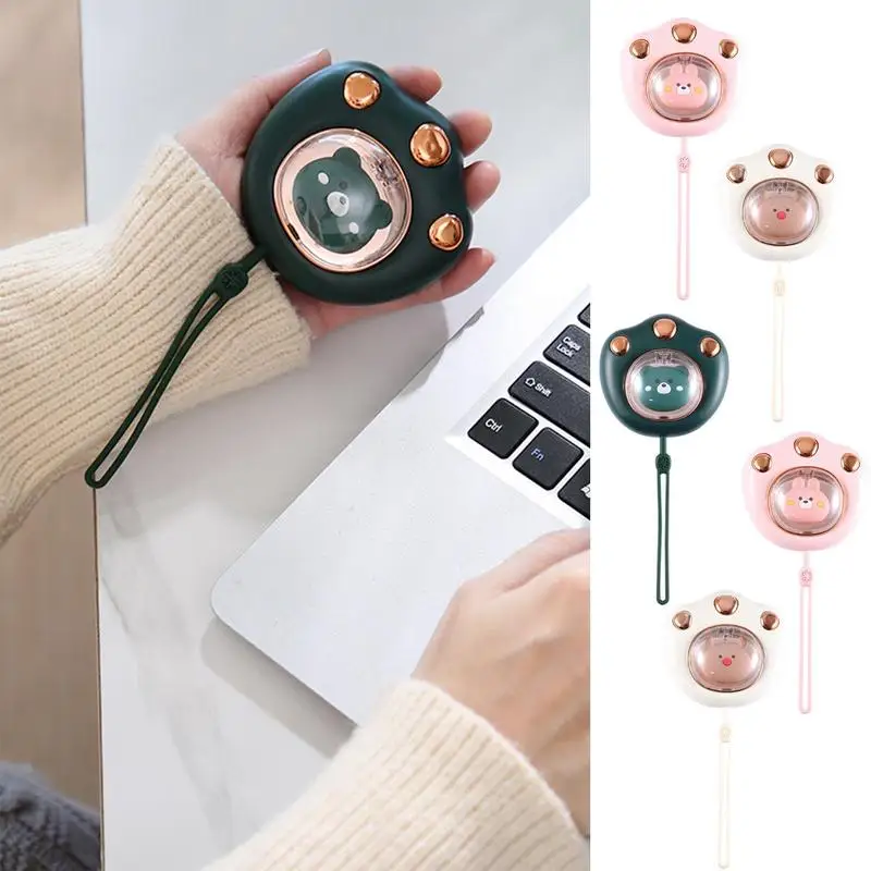 

Cute Hand Warmer With Two-Speed Heating Portable USB With Breathing Light Rechargeable Hand Warmer 1200mAh 2400mAh Two capacity