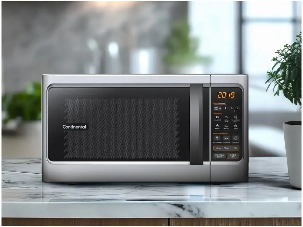 Micro-ondas Continental 34L MC34S Prata - 220V 6