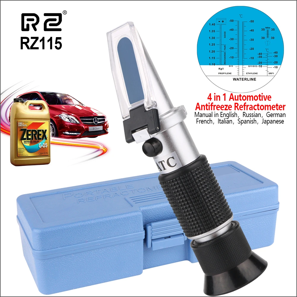 RZ Refractometer Automotive Antifreez Refractometer Freezing
