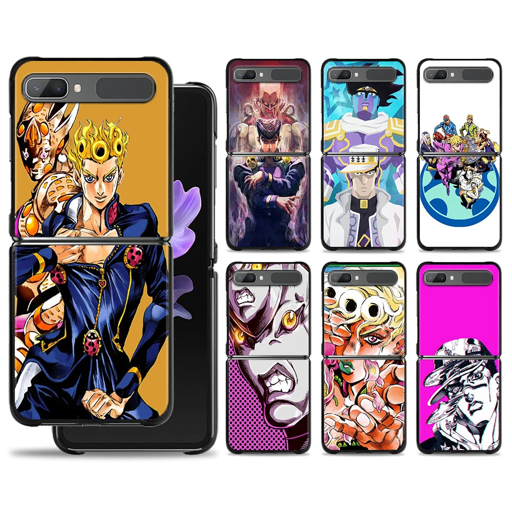 z flip3 case For Samsung ZFlip3 ZFlip Flip Z Flip3 5G Hard Phone Case PC JOJO 39 s Bizarre Adventure galaxy flip3 case