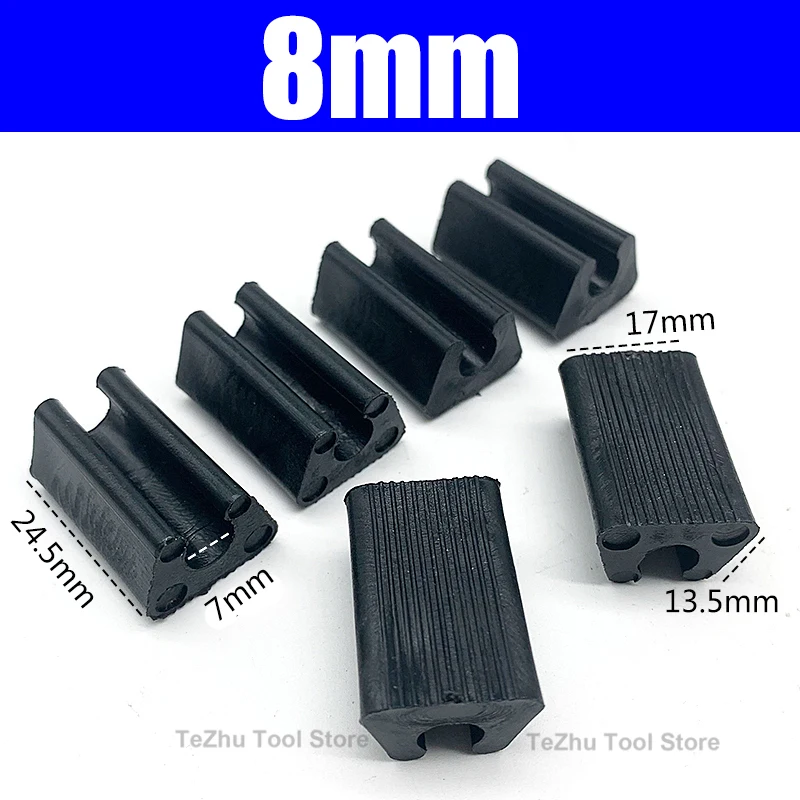 Non-Slip Plastic Chair Leg Covers - Floor Protector Pads