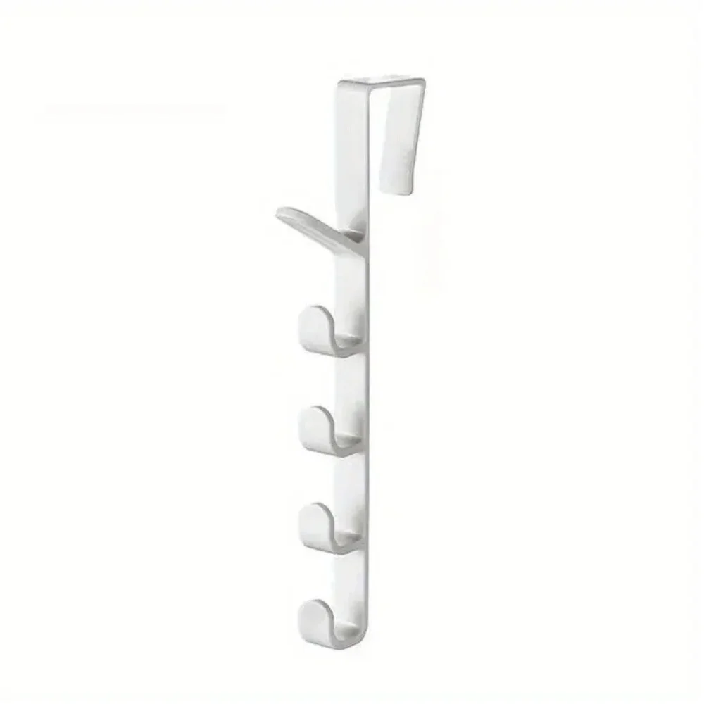 Bedroom Door Hanger Clothes Hanging Rack Over The Door Plastic Home Storage Organization Hooks, Purse Holder For Bags Rails - Image 6