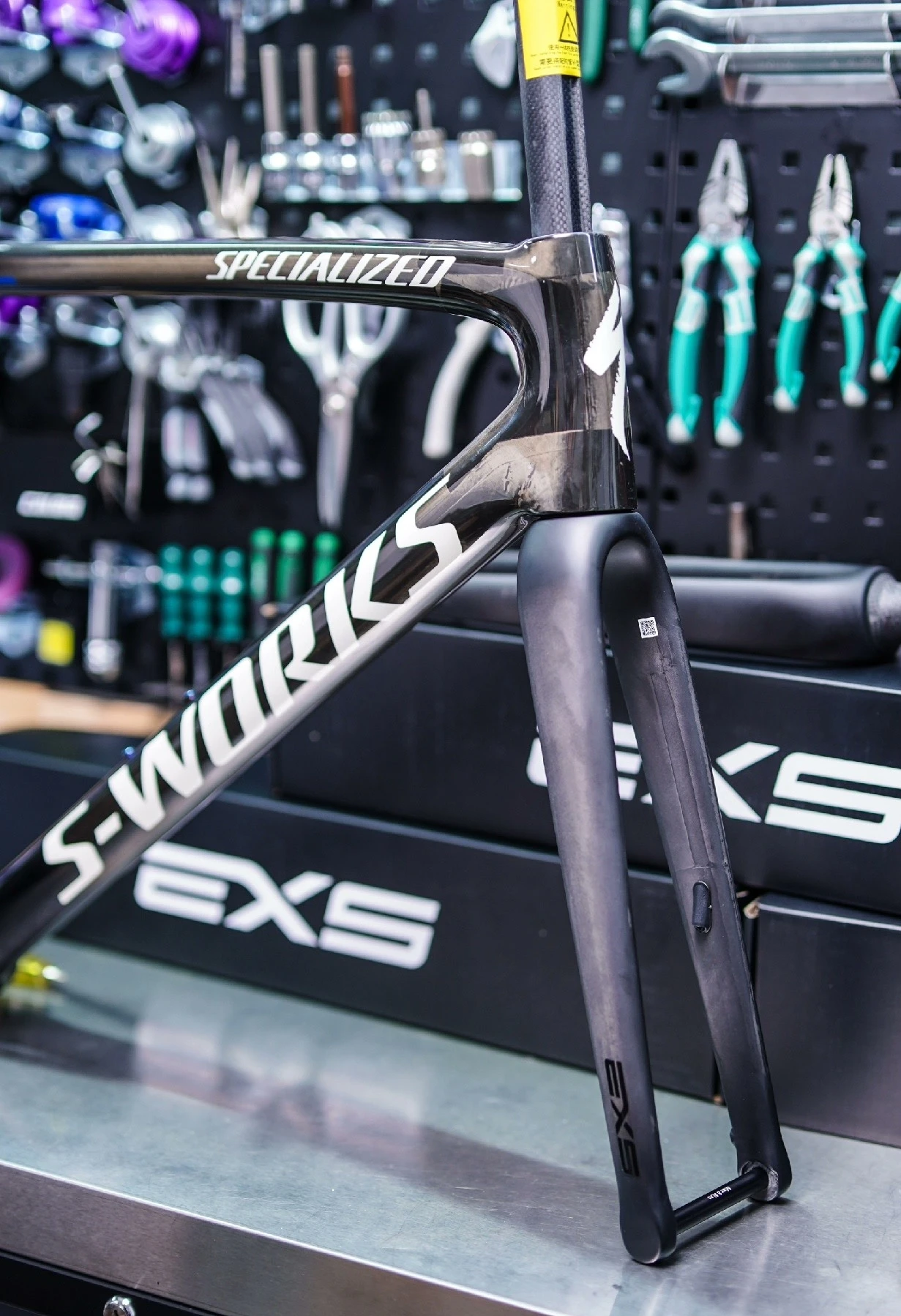 EXS FK-00 Full Internal Carbon Road Fork OD2 Carbon Disc
