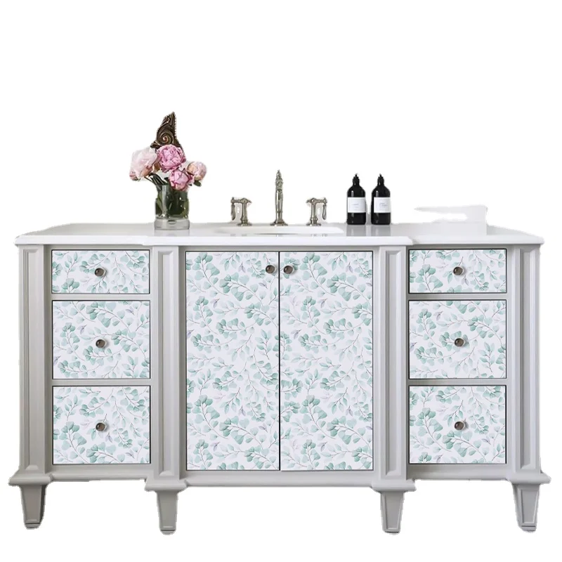

Room Renovation Furniture Refurbished Stickers Wardrobe Door Sliding Door Sliding Door Decorative Waterproof Moisture-Proof