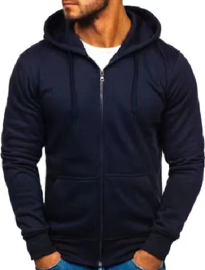 Мужская флисовая толстовка с капюшоном Ecosmart на молнии