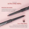 Waterproof Sweat-Proof Lipliner Crayon in Matte Chestnut Brown Versatile Lip Color Rendering for Enhanced Durability 3
