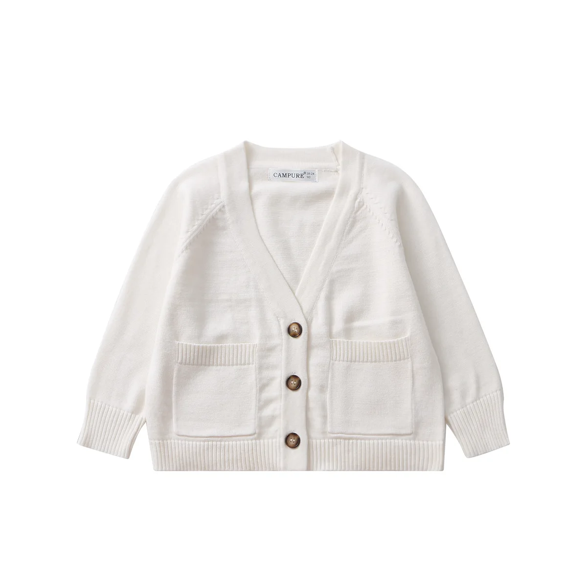 Boys V Neck Knitwear Sweater