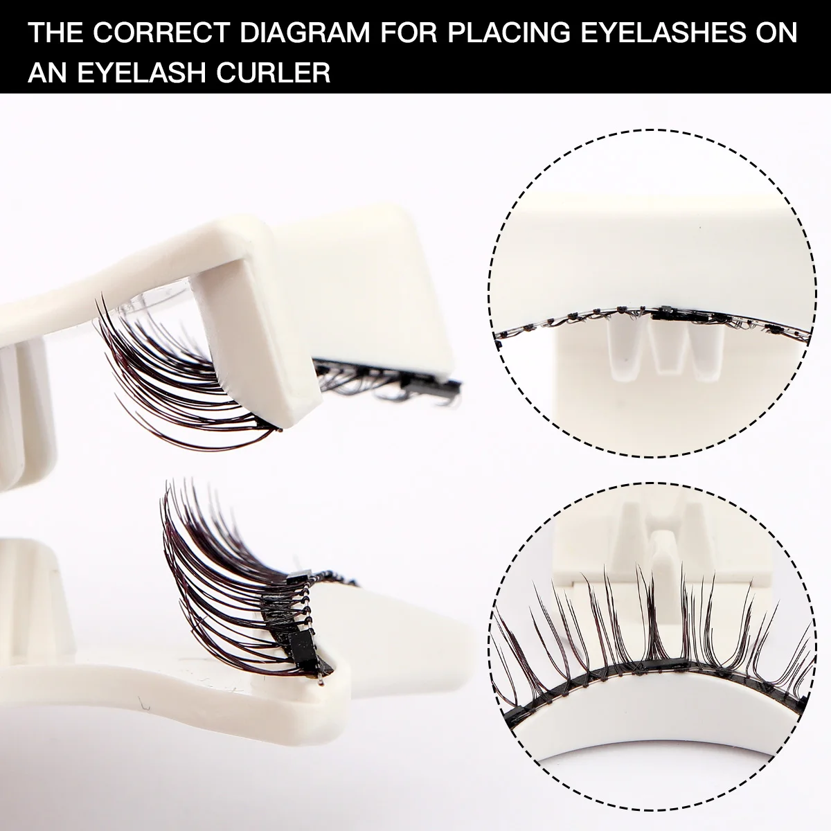 3D Natural Magnetic Eyelashes False Mink Invisible Long Magnetic Lashes Natural Thick False Eyelashes Soft for Extensi fake eyelashes