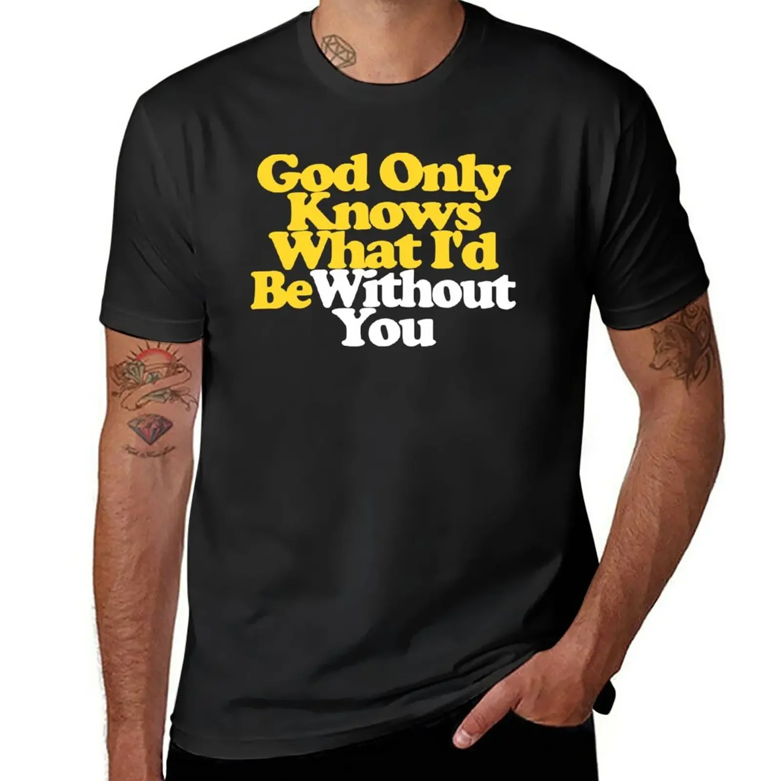ミュージシャン GOD ONLY KNOWS BACK LOGO PRINT T-SHIRT M Brian Wilson - God Only Knows - T-Shirt | Nuclear Blast