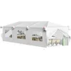 Party Tent 10'x30' Outdoor Wedding Canopy Tents with Removable Sidewalls Heavy Duty Event Booths Waterproof Gazebo Shelter 1