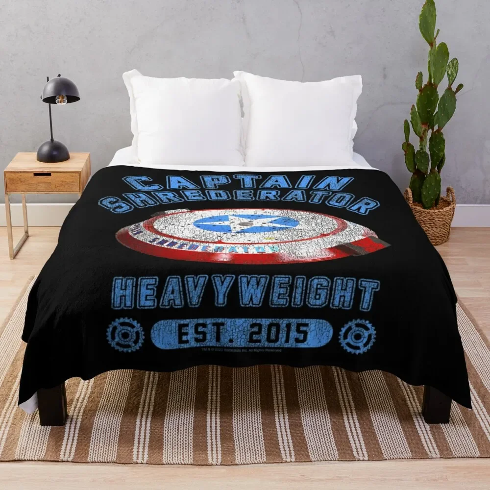 Robot Combat Television - Vintage Show Throw Coperta Copriletto Coperte Imbottite
