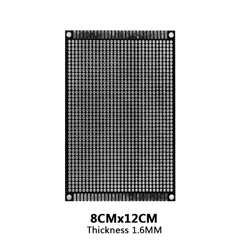PCB Board Prototype Board Black Double Side Circuit Boards 3x7 5x7 7x9 8x12 9x15cm DIY Electronic Kit 5/10PCS