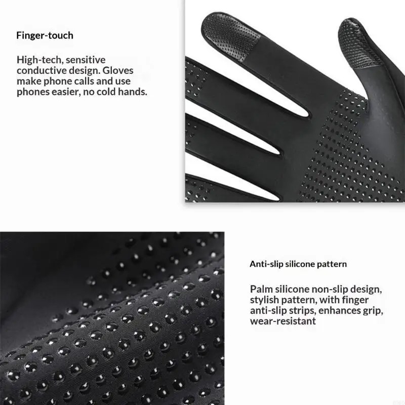 Beheizte Handschuhe für Männer und Frauen, Winter-Vollfinger-Händewärmer, elektrisch beheizte Handschuhe, Skifahren, Radfahren – Detail 5